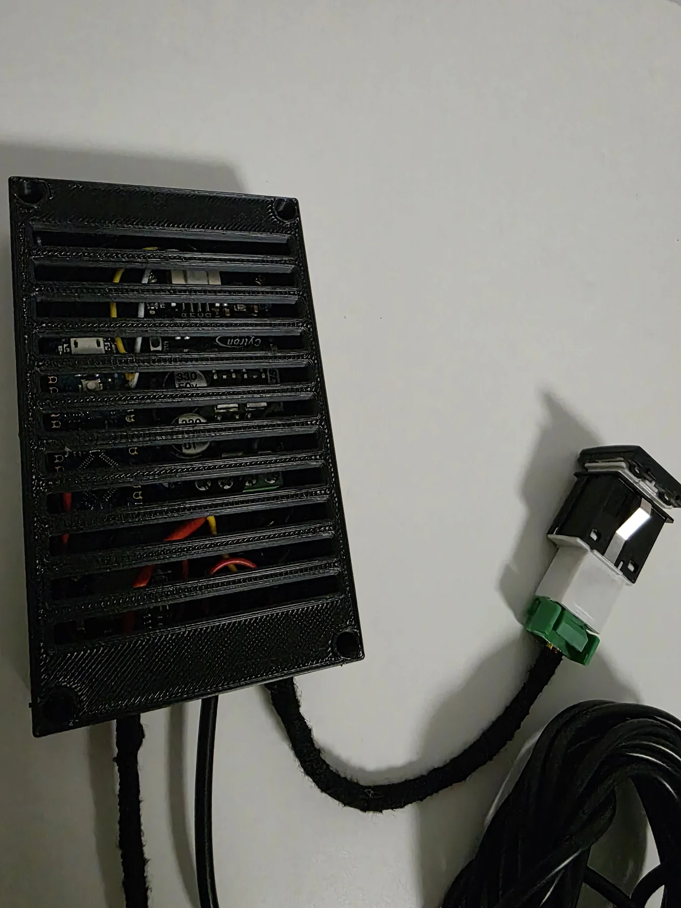 Finished exhaust controller unit